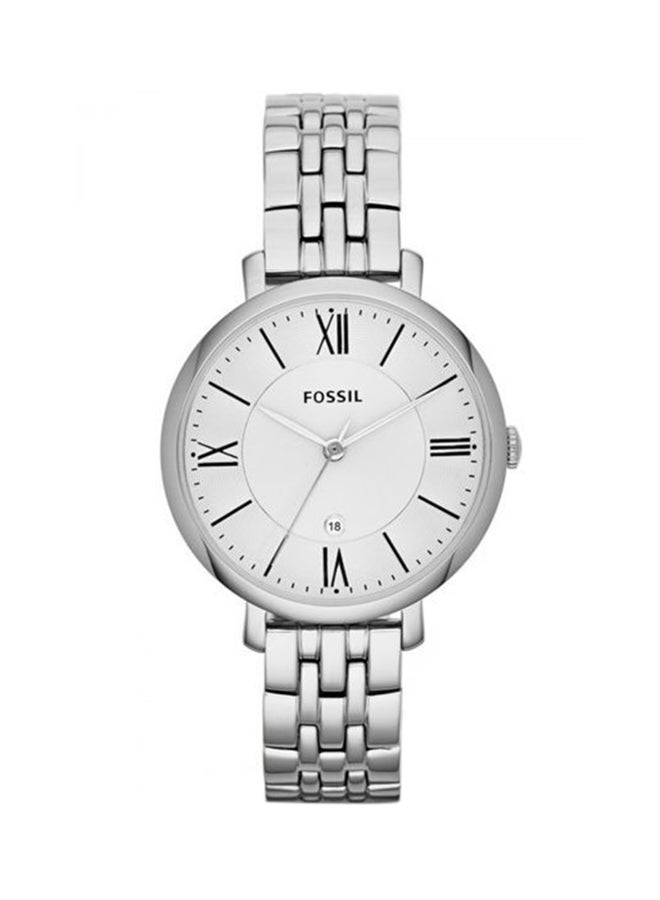 FOSSIL Women's Jacqueline Analog Watch ES3433 - 36 mm - Silver  - Image 1
