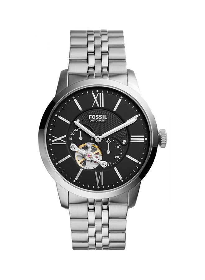 FOSSIL Men's Water Resistant Stainless Steel Analog Watch ME3107 - 44 mm - Silver  - Image 1