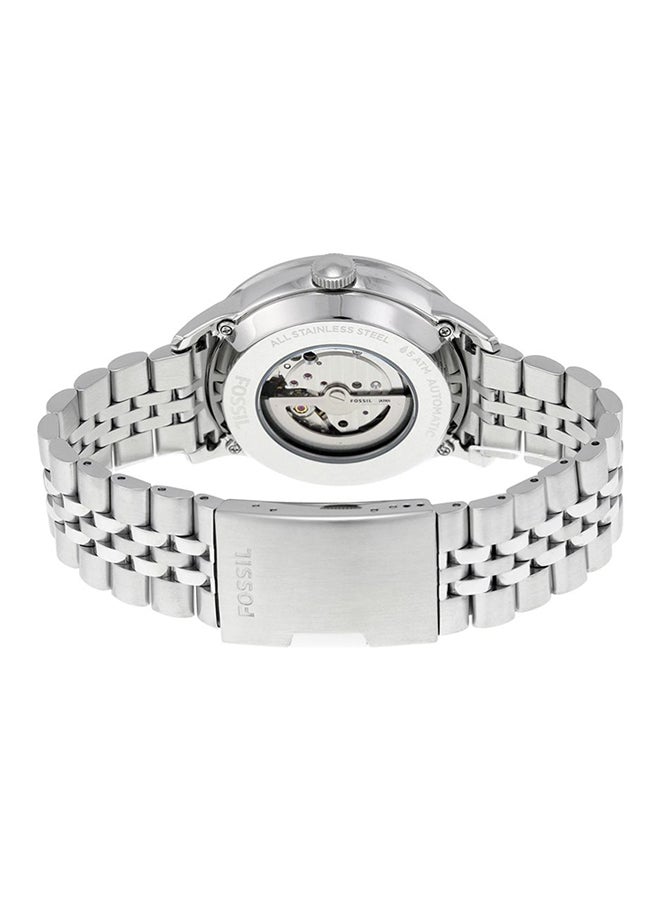FOSSIL Men's Water Resistant Stainless Steel Analog Watch ME3107 - 44 mm - Silver  - Image 2