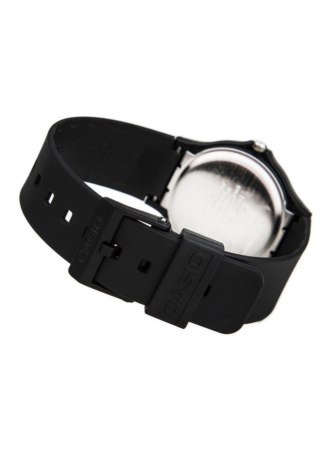 CASIO - Boys' Silicone Analog Wrist Watch MQ24-1B2 - 35 mm - Black - Image 1
