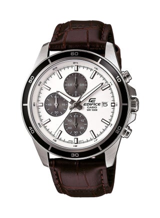 Men's Edifice Chronograph Watch EFR-526L-7AVUDF - 44 mm - Brown - v1540989129/N19456245A_1