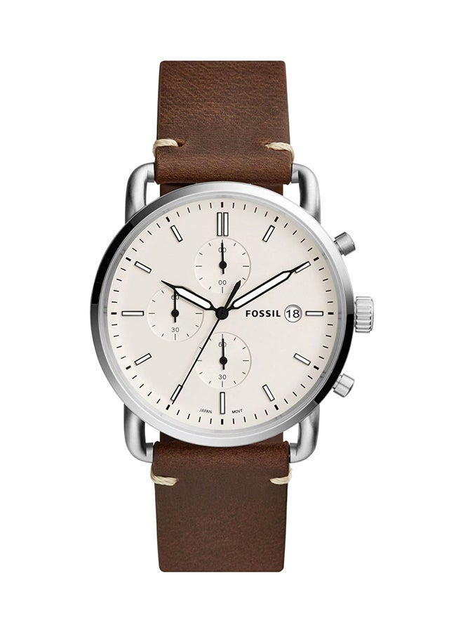 FOSSIL Men's Leather Analog Wrist Watch FS5402  - Image 1