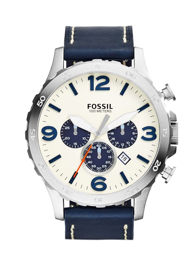 فوسيل ساعة كرونوغراف نيت مقاومة للماء طراز JR1480 للرجال - Image 1