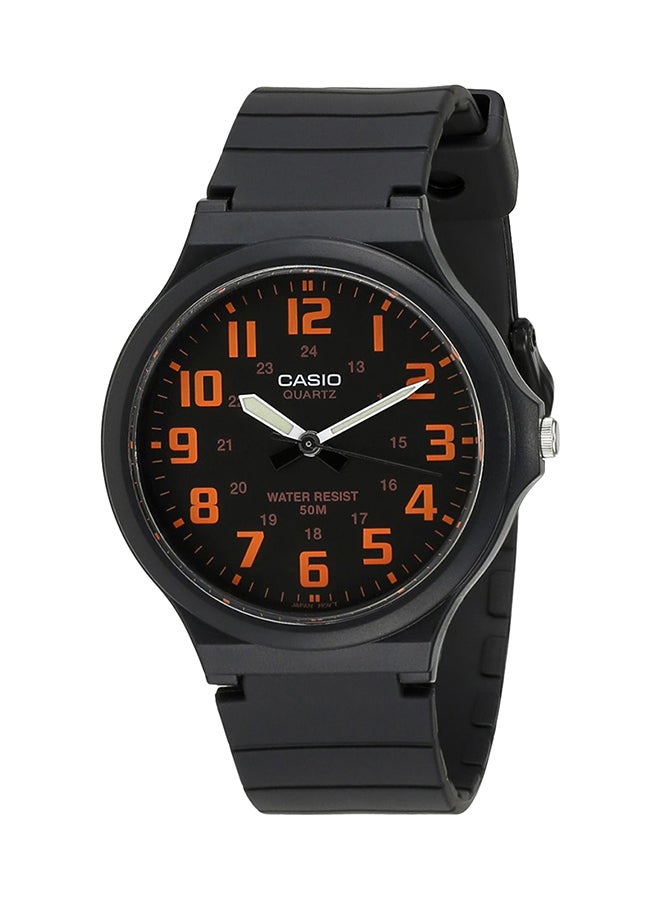 كاسيو ساعة يد بعقارب مقاومة للماء طراز MW-240-4B للرجال - Image 1