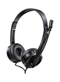 Rapoo H120 Over-Ear Headphones With Mic Black  - Image 3
