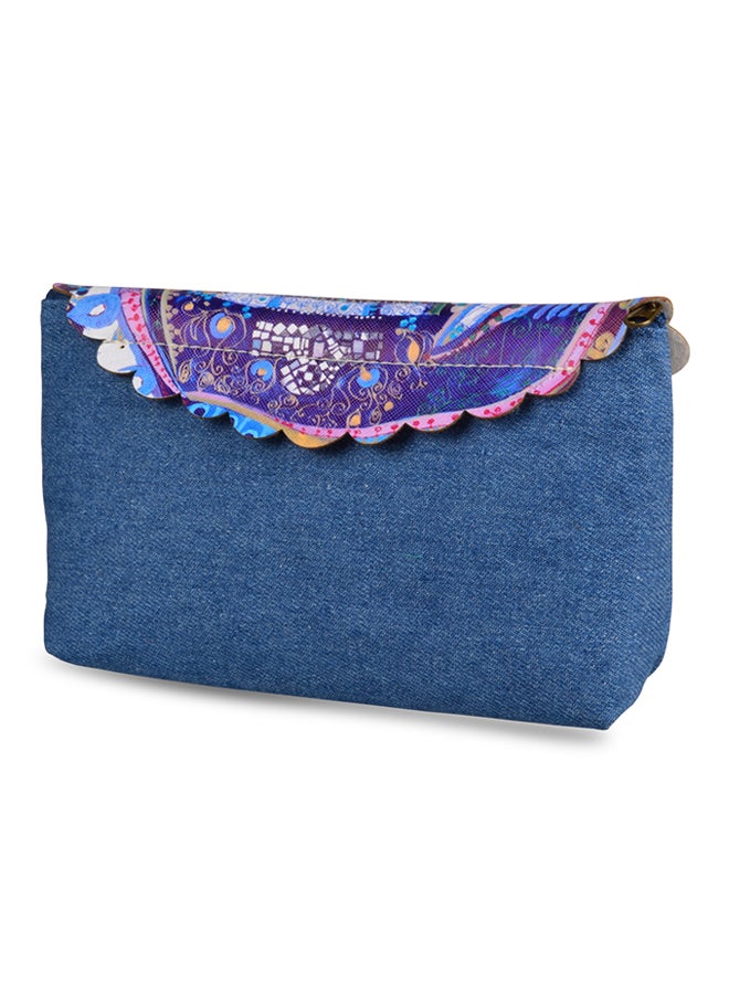 Biggdesign Mavi Su Makeup Bag Blue/White/Purple - Image 2