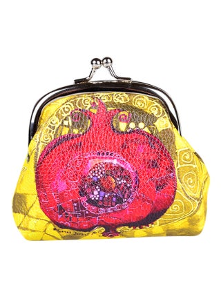 Pomegranate Coin Purse Yellow/Red