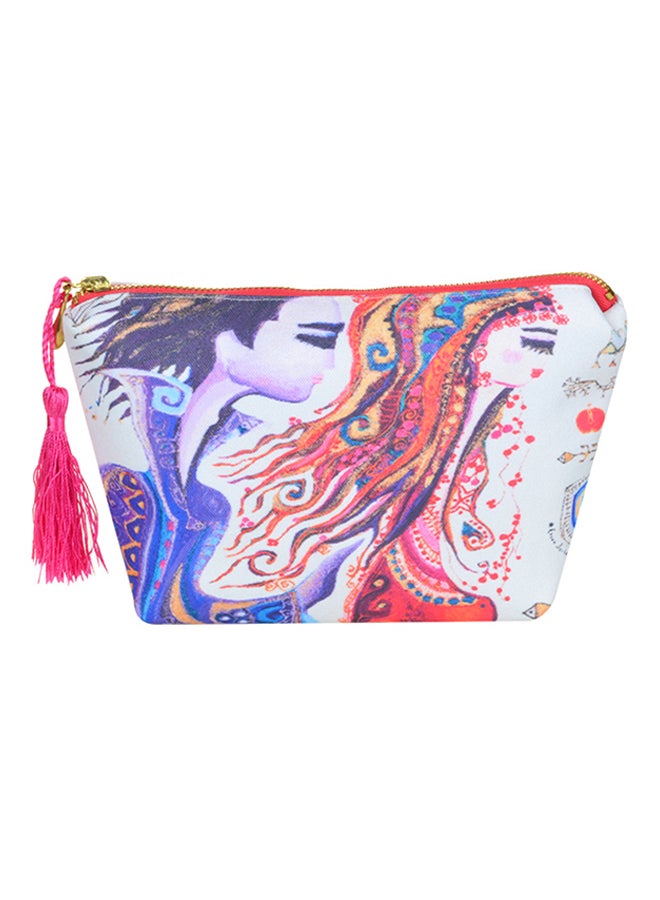 بيج ديزاين حقيبة مستحضرات تجميل من لوف متعدد الألوان