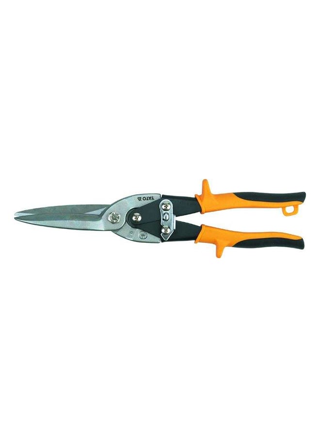 Yato Long-Cut Aviation Tin Snips Yellow/Black/Silver 
