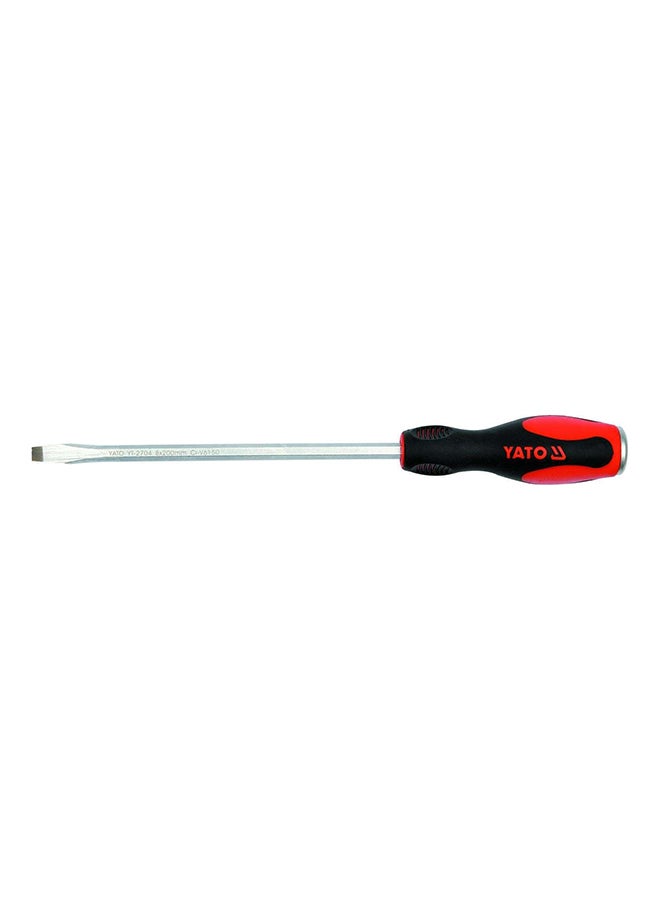 Yato Go-Through Screwdriver Black/Red/Silver
