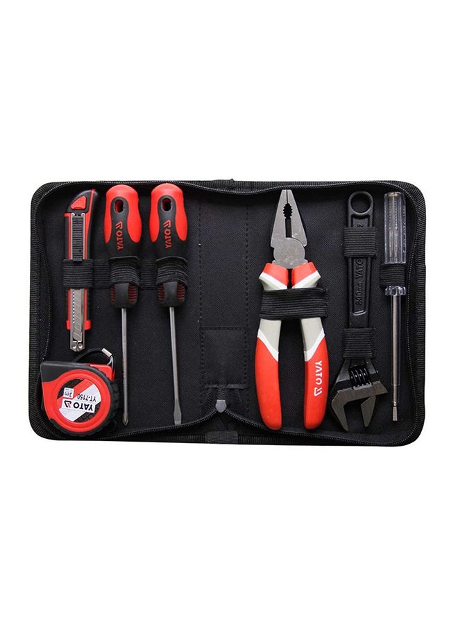 Yato 7-Piece Pouch Tool Set Multicolour 