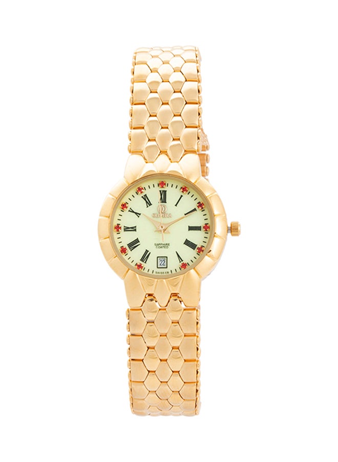Olivera Women's Stone Studded Analog Watch OLP2490 - Image 1