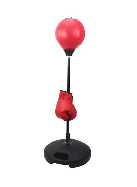 Punching Bag With Gloves Set