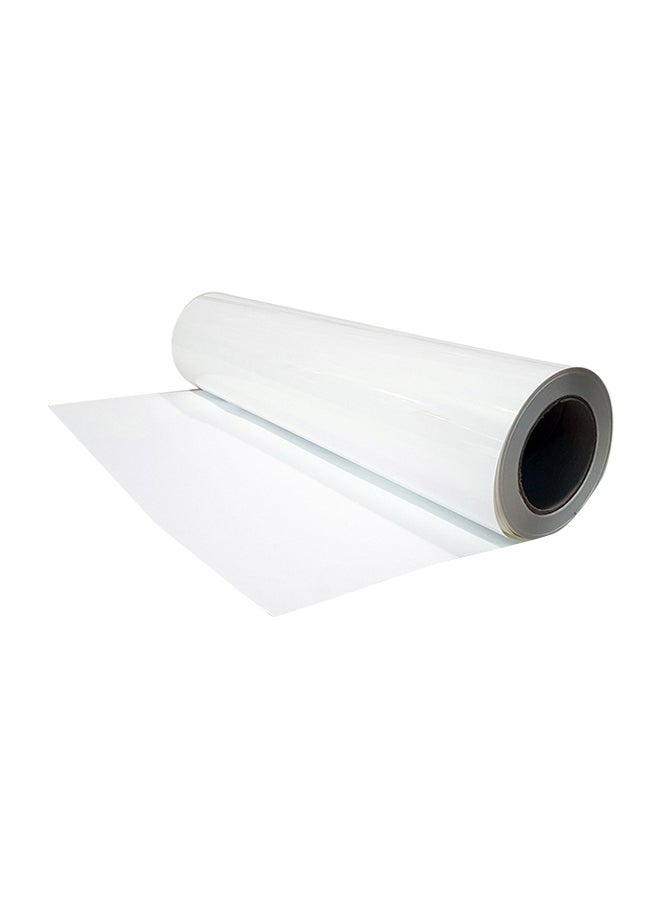 Generic Heat Transfer Vinyl And PU Holograph Sticker White  - Image 1