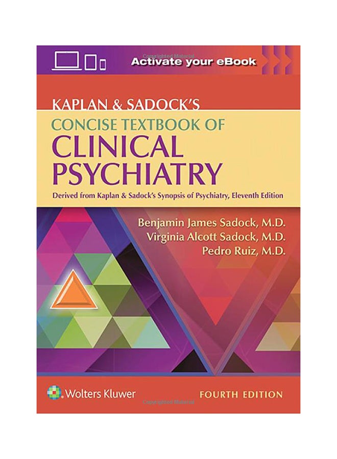Kaplan And Sadocks Concise Textbook Of Clinical Psychiatry Paperback English by Benjamin Sadock - 2/4/2017