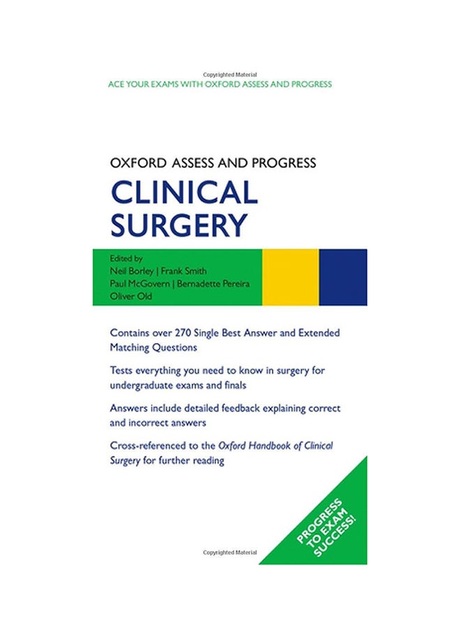 Oxford Assess And Progress: Clinical Surgery Paperback English - 1-Dec-14 