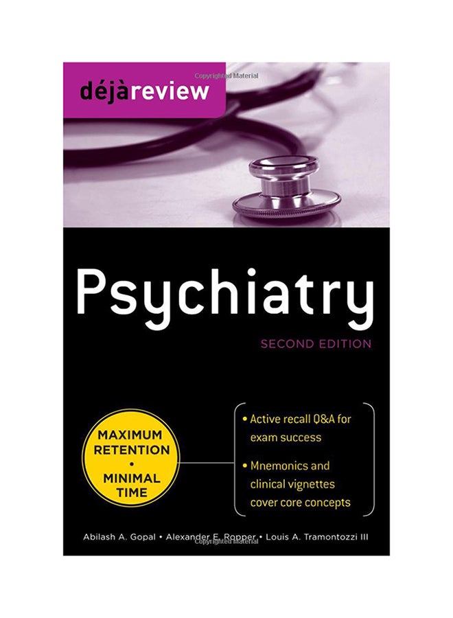 Deja Review Psychiatry Paperback English by Abilash A. Gopal - 2011 