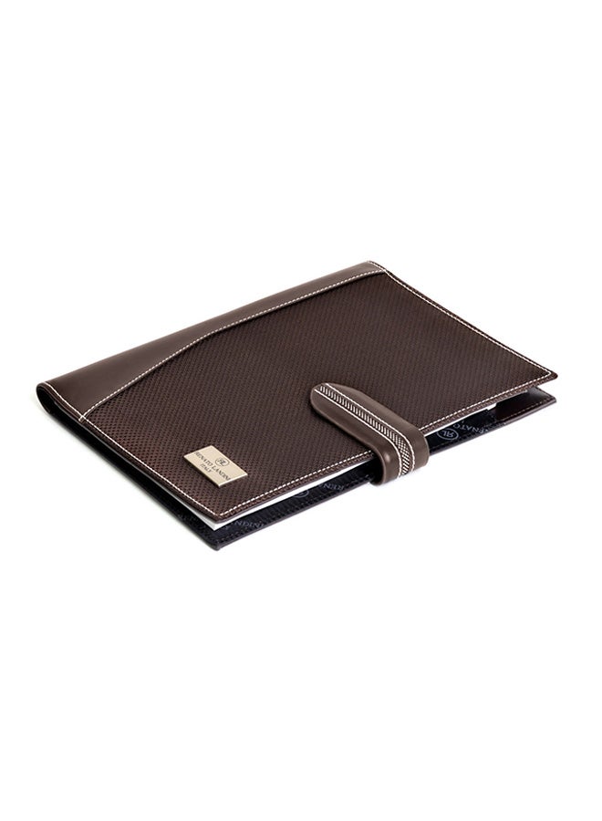 RENATO LANDINI A5 Monopoly Folder Brown  - Image 1