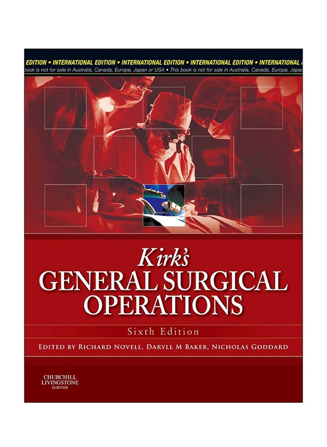 Kirk's General Surgical Operations Paperback English - 18-May-13 
