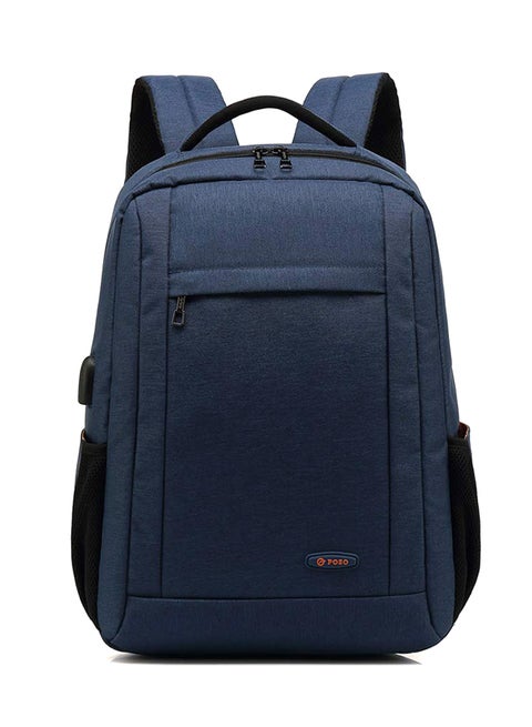 Waterproof Laptop Backpack Blue