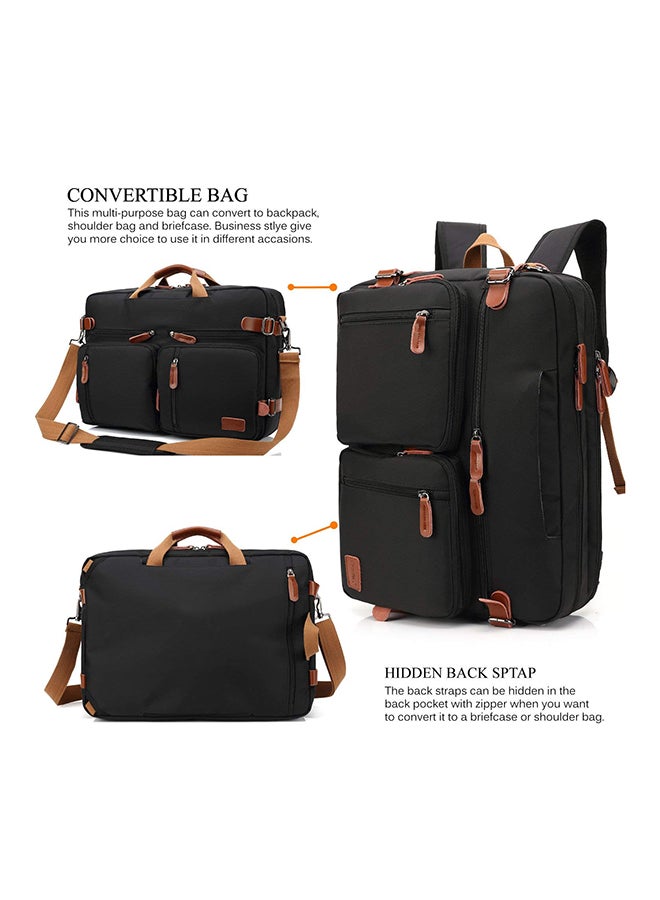 CoolBELL Convertible Multi-Functional Laptop Briefcase Black  - Image 2