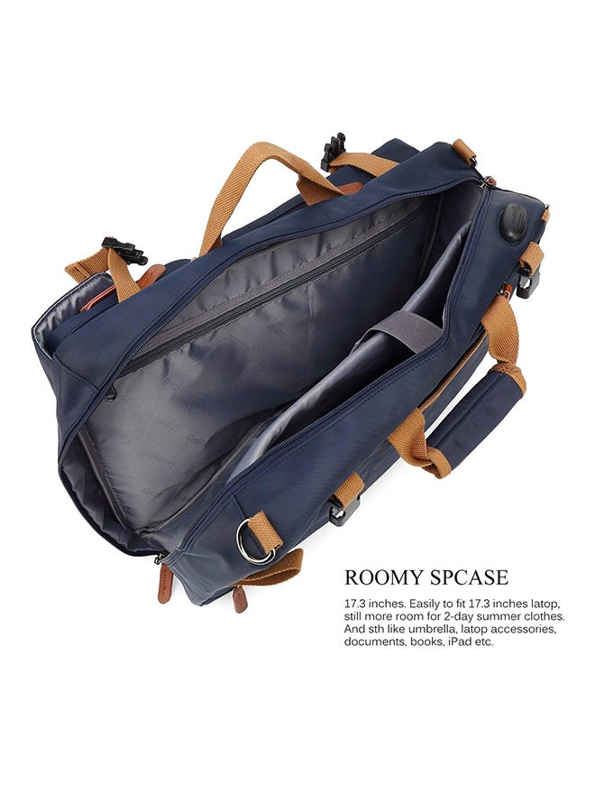 CoolBELL Convertible Multi-Functional Laptop Briefcase Blue - Image 3