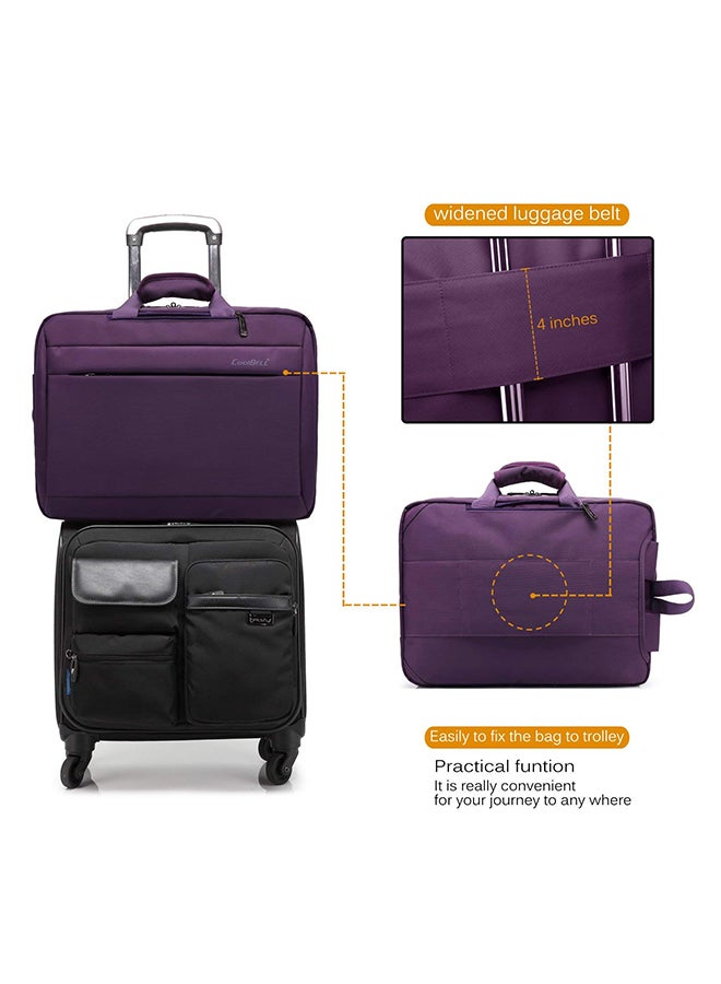 كول بيل حقيبة يد للكمبيوتر المحمول متعددة الوظائف وقابلة للتحويل أرجواني - Image 3