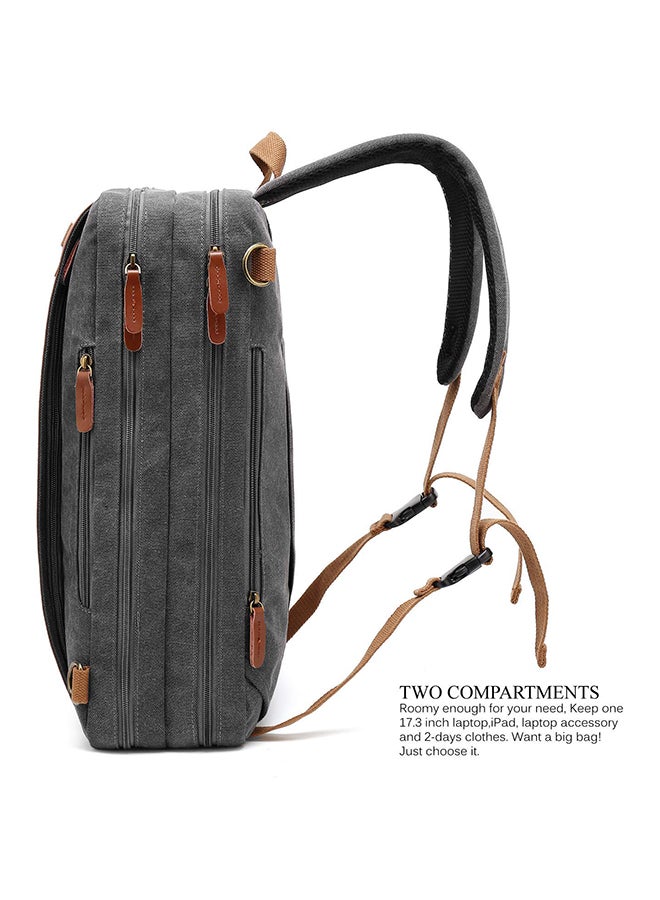 CoolBELL Convertible Multi-Functional Laptop Briefcase Grey - Image 4