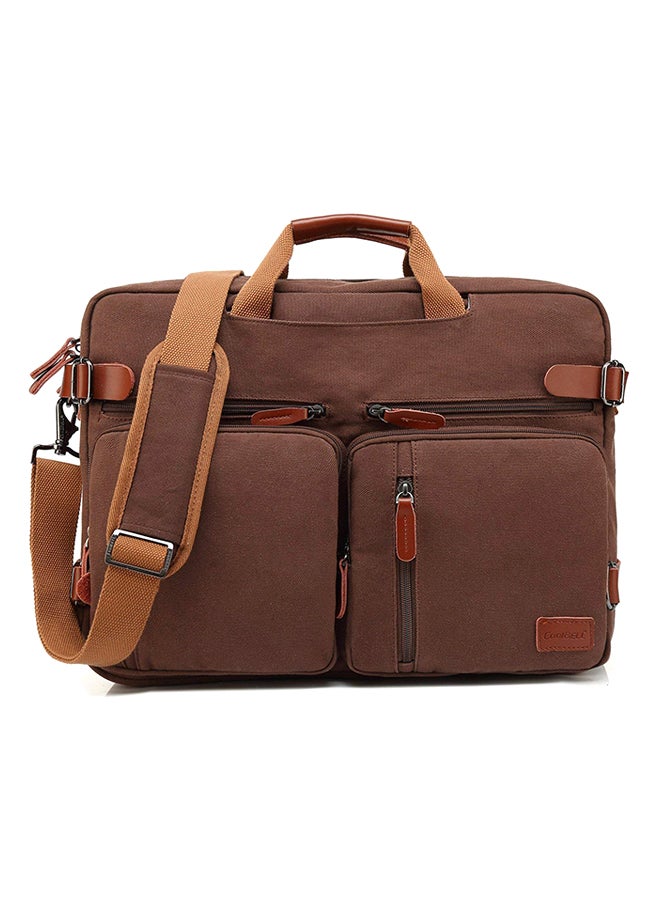 CoolBELL Convertible Multi-Functional Laptop Briefcase Khaki  - Image 1