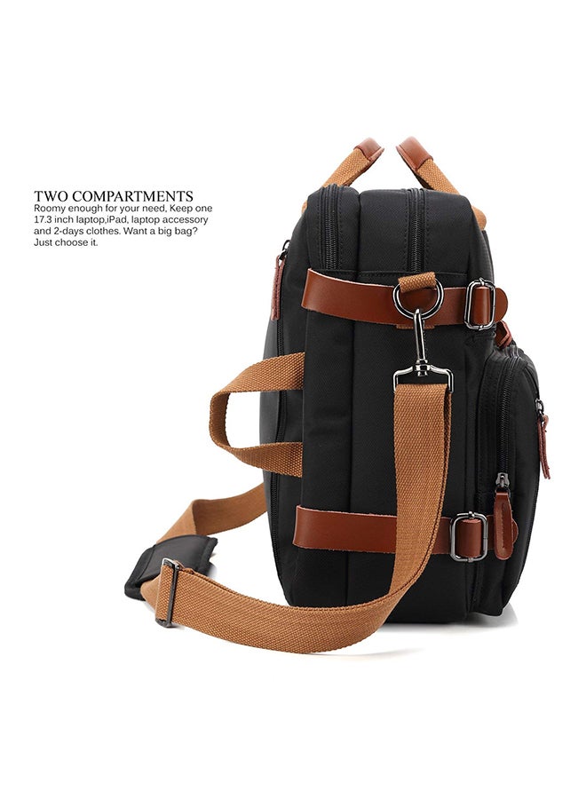 CoolBELL Convertible Multi-Functional Laptop Briefcase Black  - Image 3