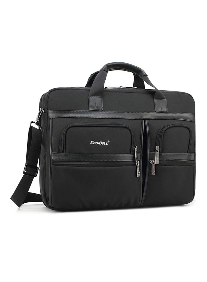 CoolBELL Multicompartment Laptop Bag With Strap Black - Image 1