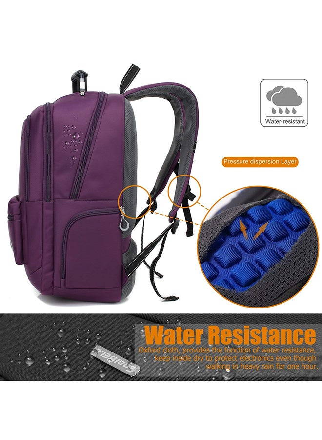 CoolBELL 15.6 Inch Laptop Bag Purple - Image 2