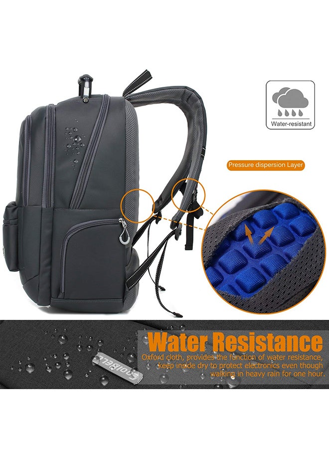 CoolBELL 15.6 Inch Laptop Bag Grey - Image 2