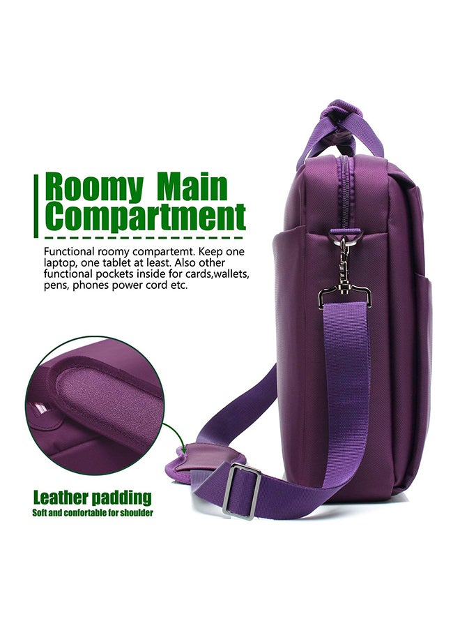 CoolBELL Laptop Bag With Free Buggy Bag Purple - Image 3