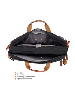 CoolBELL Convertible Multi-Functional Laptop Briefcase Grey  - Image 3