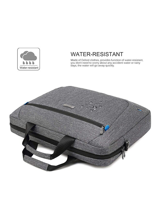 CoolBELL Multicompartment Laptop Bag Grey - Image 4