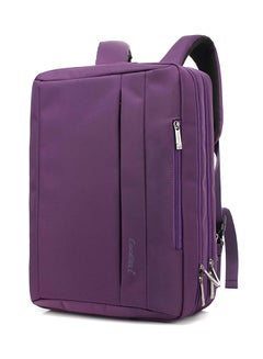 Convertible Multi-Functional Laptop Briefcase Purple
