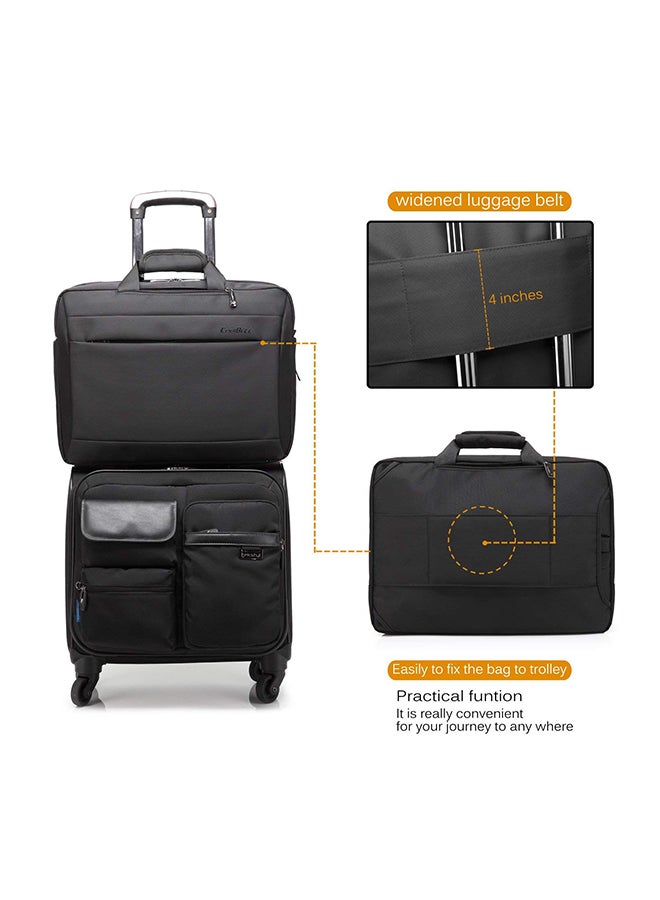 CoolBELL Convertible Multi-Functional Laptop Briefcase Black  - Image 3