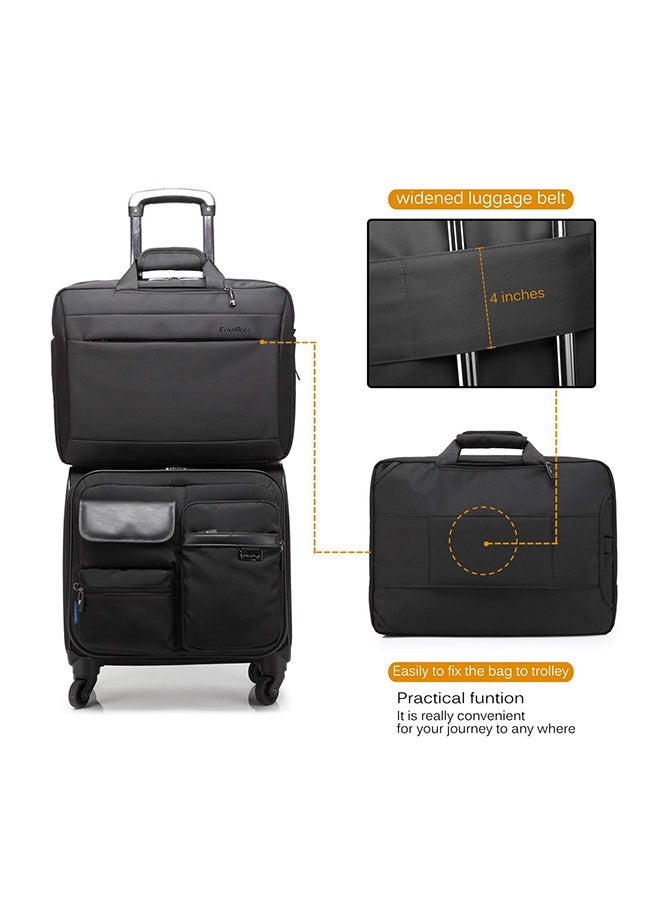 CoolBELL Convertible Multi-Functional Laptop Briefcase Black  - Image 3