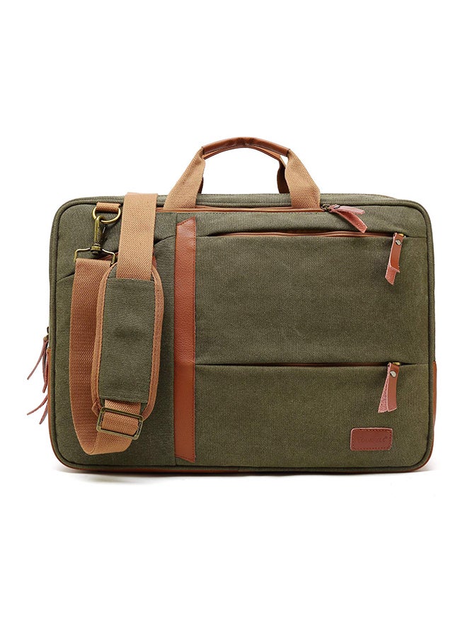 CoolBELL Convertible Multi-Functional Laptop Bag Khaki - Image 2