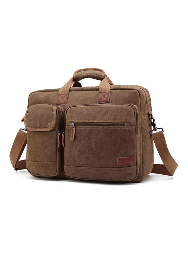 Multicompartment Laptop Bag With Strap Khaki - v1541009707/N19353387A_1