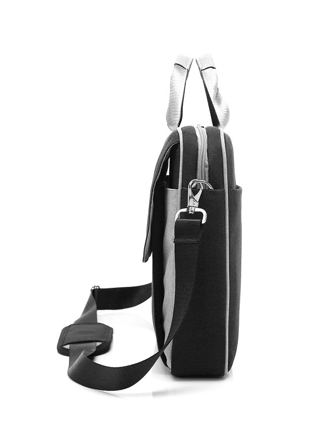 CoolBELL Multicompartment Laptop Bag With Strap Black - Image 3