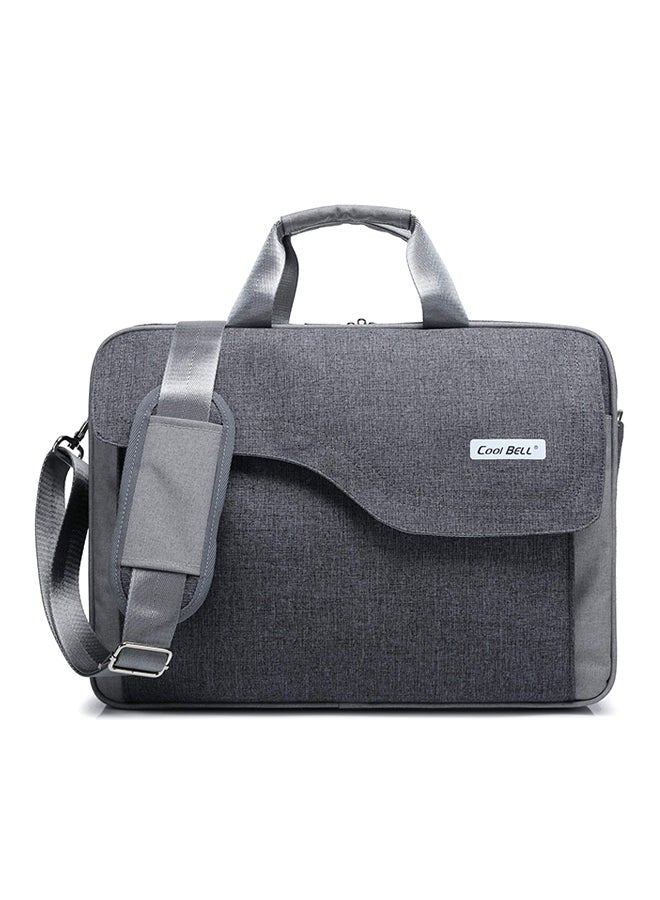 CoolBELL Multicompartment Laptop Bag With Strap Grey  - Image 1