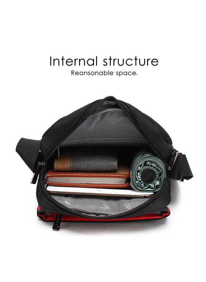 CoolBELL Waterproof Laptop Messenger Bag Black  - Image 4