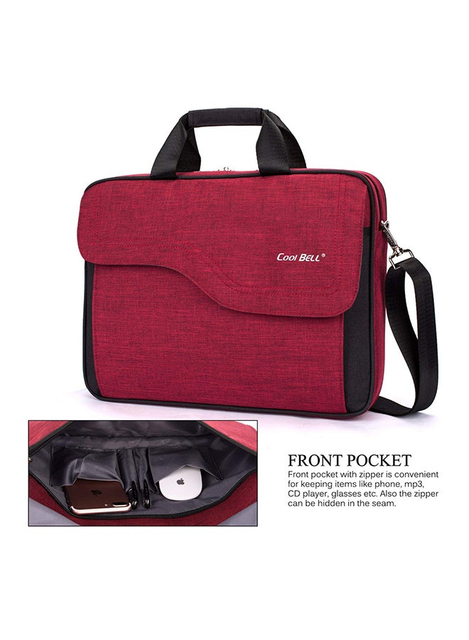 CoolBELL 15.6 Inch Laptop Bag Red - Image 4
