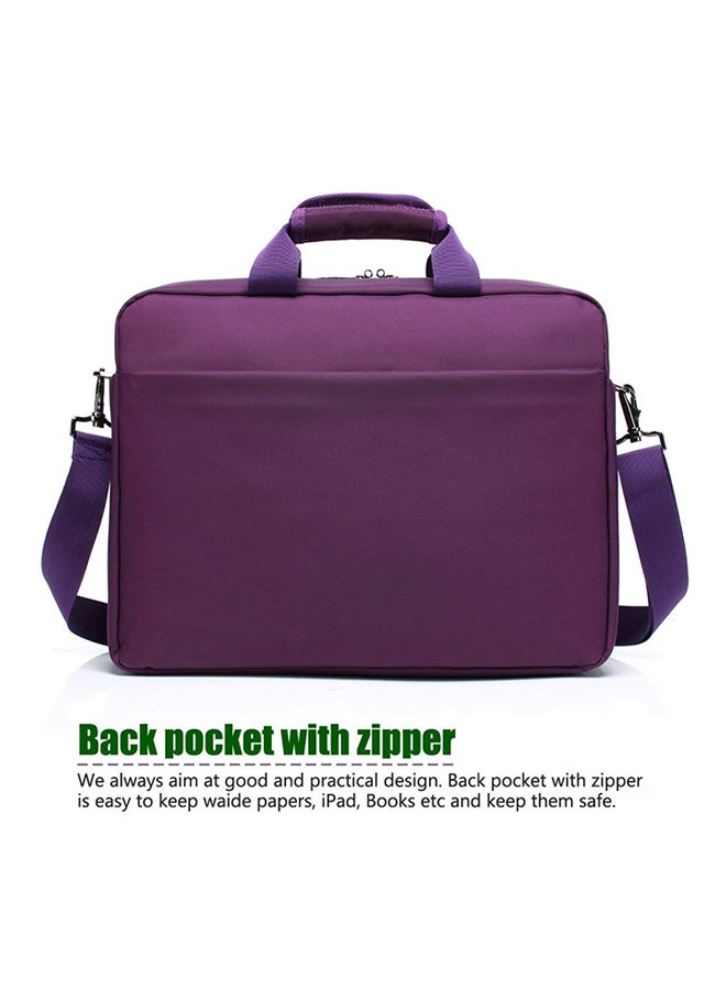 CoolBELL Laptop Bag With Free Buggy Bag Purple - Image 2