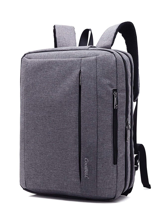 CoolBELL Convertible Multi-Functional Laptop Briefcase Grey  - Image 1