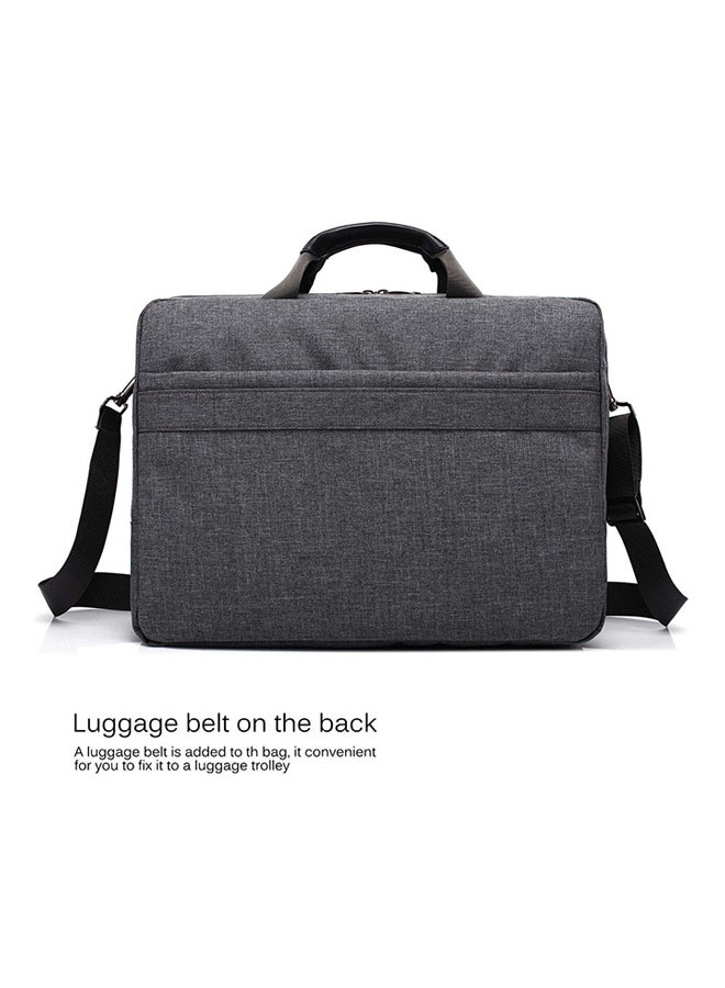 CoolBELL Multicompartment Laptop Bag With Strap Grey - Image 2