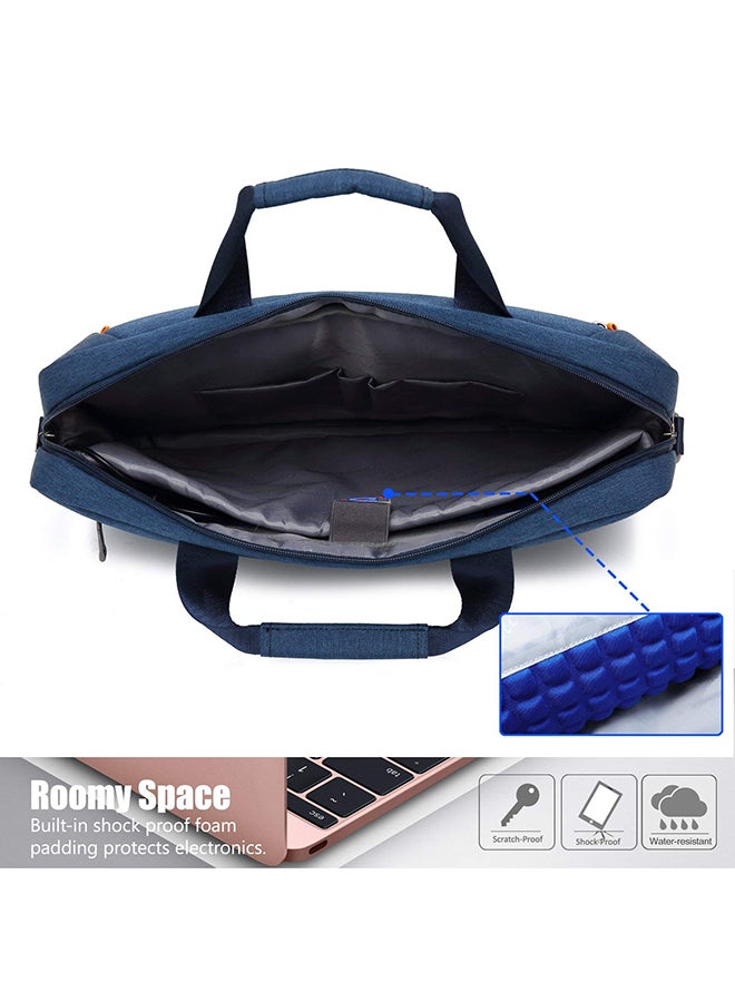CoolBELL Multicompartment Laptop Bag Blue - Image 4