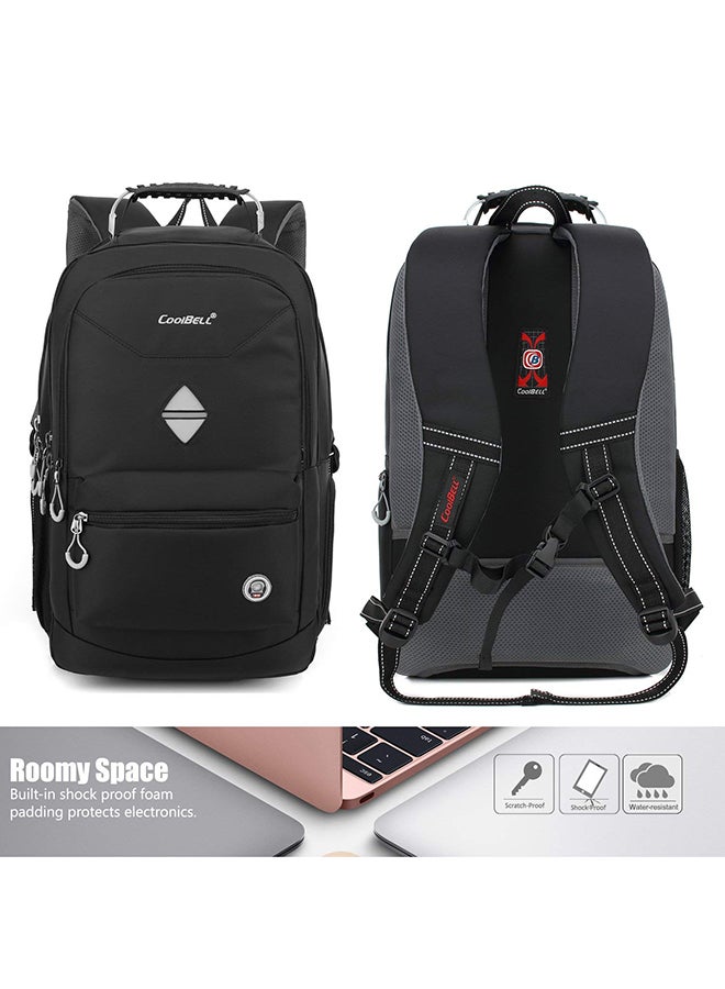 كول بيل حقيبة للكمبيوتر المحمول مقاس 15.6 بوصة أسود - Image 3